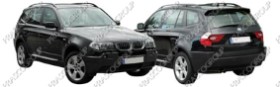 BMW X3 - E83 Mod.03/07-08/10 (BM803)