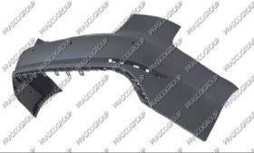 PARE-CHOCS ARRIERE A PEINDRE AVEC 4 TROUS RADAR+SUPPORTS CAPTEURS MOD. 4 PORTES