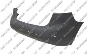 PARE-CHOCS ARRIERE AVEC APPRET-AVEC TROUS MOULURE-AVEC 4 TROUS RADAR+SUPPORTS CAPTEURS