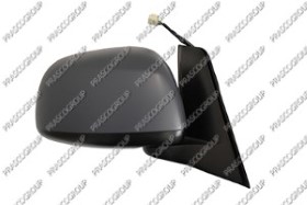 RETROVISEUR DROIT ELECTRIQUE-CHAUFFANT-AVEC APPRET-CONVEXE/CHROME'