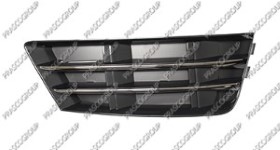 GRILLE DROITE NOIRE DE PARE-CHOCS AVEC MOULURE CHROMEE'