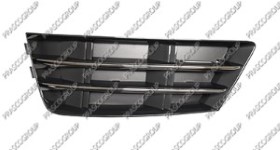 GRILLE GAUCHE NOIRE DE PARE-CHOCS AVEC MOULURE CHROMEE'