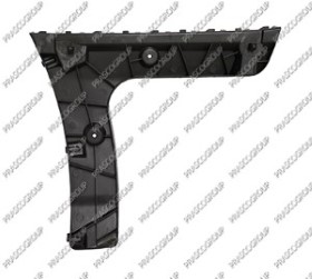 BRIDE CENTRAL DROIT DE PARE-CHOCS ARRIERE-PLASTIQUE MOD. 4 PORTES