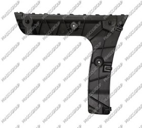 BRIDE CENTRAL GAUCHE DE PARE-CHOCS ARRIERE-PLASTIQUE MOD. 4 PORTES