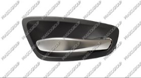 POIGNEE INTERIEURE AVANT/ARRIERE DROITE-AVEC LEVIER CHROME/SATIN-BASE-NOIRE