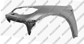 AILE AVANT GAUCHE EN PLASTIQUE AVEC APPRET AVEC TROU FEU D'AILE-AVEC TROUS LAVEPHARES