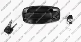 POIGNEE EXTERIEURE AVANT DROITE-NOIREAVEC JEU CLE'-AVEC BARILLET