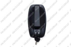 POIGNEE EXTERIEURE AVANT GAUCHE NOIREAVEC JEU CLE'-AVEC BARILLET