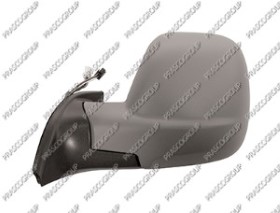 RETROVISEUR GAUCHE ELECTRIQUE-CHAUFFANT-AVEC APPRET-RABATTABLE-CONVEXE/CHROME'