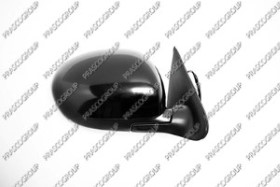 RETROVISEUR DROIT ELECTRIQUE-NOIR-CHAUFFANT-CONVEXE/CHROME'