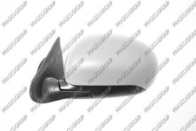 RETROVISEUR GAUCHE ELECTRIQUE-CHAUFFANT-AVEC APPRET-CONVEX/CHROME'