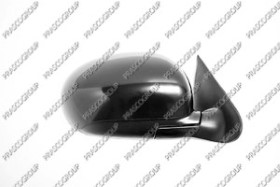 RETROVISEUR DROIT ELECTRIQUE-NOIR-CHAUFFANT-RABATTABLE-CONVEXE/CHROME'