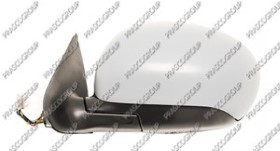 RETROVISEUR GAUCHE ELECTRIQUE-CHAUFFANT-AVEC APPRET-RABATTABLE-CONVEXE/CHROME'