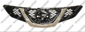 GRILLE CALANDRE NOIRE AVEC MOULURE CHROMEE'