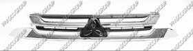 GRILLE CALANDRE NOIRE BRILLANT AVEC MOULURE CHROMEE'