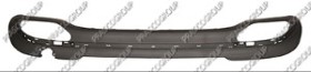 SPOILER DE PARE-CHOCS ARRIERE NOIRE STRUCTURE'-AVEC TROUS PROFIL-MOD. 4 PORTES AMG