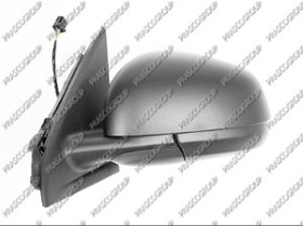 RETROVISEUR GAUCHE ELECTRIQUE-NOIR-CHAUFFANT-ASPHERIQUE/CHROME'