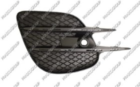 GRILLE DROITE NOIRE DE PARE-CHOCS-AVEC TROUS RADAR+SUPPORTS MOD. AMG