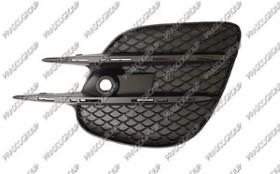 GRILLE GAUCHE NOIRE DE PARE-CHOCS-AVEC TROUS RADAR+SUPPORT MOD. AMG
