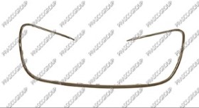 CADRE DE GRILLE CENTRAL CHROMEE