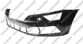 PARE-CHOCS AVANT-NOIR-SURFACE LISSE PRET A PEINDRE-AVEC TROUS LAVEPHARES