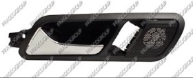 POIGNEE INTERIEURE AVANT GAUCHE AVEC LEVIER CHROME'-BASE NOIRE