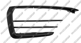 GRILLE GAUCHE NOIRE DE PARE-CHOCS-OUVERTE