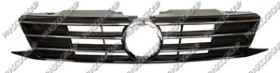 GRILLE CALANDRE NOIRE BRILLANT AVEC MOULURE CHROMEE'