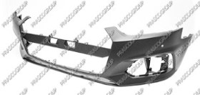 PARE-CHOCS AVANT AVEC APPRET-AVEC TROUS RADAR+SUPPORTS CAPTEURS-AVEC CACHE CROCHET-AVEC ENPREINTES LAVEPHARES