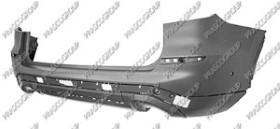 PARE-CHOCS ARRIERE A PEINDRE-AVEC TROUS AIDE STATIONNEMENT-AVEC CACHE CROCHET MOD. LUXURY LINE