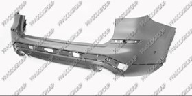 PARE-CHOCS ARRIERE A PEINDRE-AVEC TROUS AIDE STATIONNEMENT-AVEC CACHE CROCHET MOD. XLINE