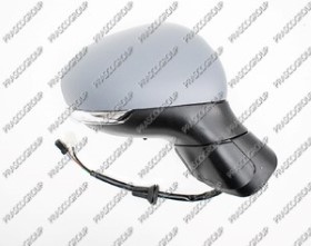 RETROVISEUR DROIT ELECTRIQUE-CHAUFFANT-AVEC APPRET-AVEC SONDE-AVEC FEU REPETITEUR-CONVEXE/CHROME'