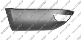 SPOILER GAUCHE DE PARE-CHOCS ARRIERE-AVEC APPRET-AVEC TROUS RADAR CAPTEUR-AVEC EMPREINTES AIDE DE STATIONNEMENT