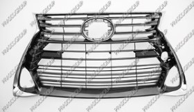 GRILLE CALANDRE NOIRE AVEC MOULURE CHROMEE'