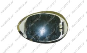 VERRE DE RETROVISEUR GAUCHE ASPHERIQUE-CHAUFFANT-BLEU