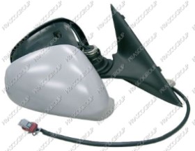 RETROVISEUR DROIT ELECTRIQUE-CHAUFFANT-AVEC APPRET-CONVEXE/BLEU