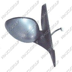 RETROVISEUR DROIT ELECTRIQUE-CHAUFFANT-AVEC APPRET-CONVEXE/CHROME'