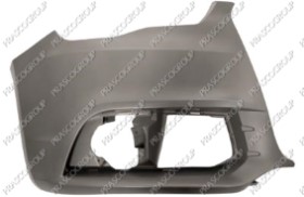 EMBOUT DROIT DE PARE-CHOCS AVANT AVEC APPRET-AVEC ENPREINTES CAPTEURS ET LAVEPHARES