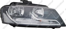 PHARE GAUCHE H7+H7 ELECTRIQUE AVEC MOTEUR