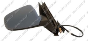 RETROVISEUR DROIT ELECTRIQUE-CHAUFFANT-AVEC APPRET-RABATTABLE-AVEC FEU-AVEC MEMOIRE-14 PINS-ASPHERIQUE/CHROME'