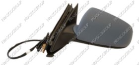 RETROVISEUR GAUCHE ELECTRIQUE-CHAUFFANT-AVEC APPRET-AVEC FEU REPETITEUR-RABATTABLE-AVEC MEMOIRE-14 BROCHES-ASPHERIQUE/CHROME'