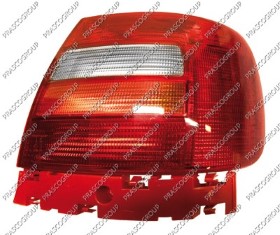 FEU D'AILE ARRIERE DROIT SANS PORTE LAMPE ROUGE/BLANC MOD. 4 PORTES MOD. 97 &gt;