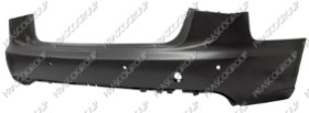 PARE-CHOCS ARRIERE A PEINDRE AVEC TROUS RADAR+SUPPORTS CAPTEURS MOD. 4 PORTES
