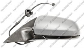 RETROVISEUR GAUCHE ELECTRIQUE-CHAUFFANT-AVEC APPRET-AVEC FEU DE SOL-RABATTABLE-AVEC MEMOIRE-ASPHERIQUE/CHROME'-16H14P