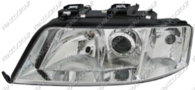 PHARE GAUCHE H1+H7 MANUEL/ELECTRIQUE-SANS MOTEUR MOD. &gt; 08/99