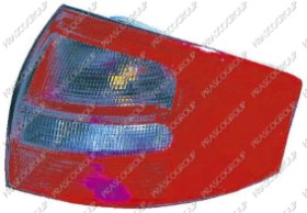 FEU D'AILE ARRIERE DROIT SANS PORTE LAMPE FUME'/ROUGE 4 PORTES MOD. 97-99