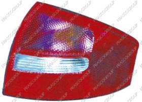 FEU D'AILE ARRIERE DROIT SANS PORTE LAMPE BLANC/ROUGE 4 PORTES MOD. 99-04