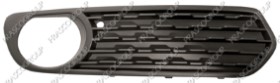 GRILLE DROITE NOIRE DE PARE-CHOCS-FERMEE-AVEC SIEGES ANTIBROUILLARD