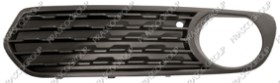 GRILLE GAUCHE NOIRE DE PARE-CHOCS-FERMEE-AVEC SIEGES ANTIBROUILLARD