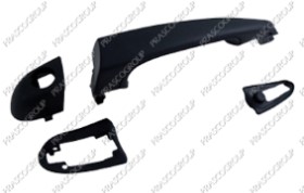 POIGNEE EXTERIEURE AVANT GAUCHE NOIRE-AVEC TROU BARILLET